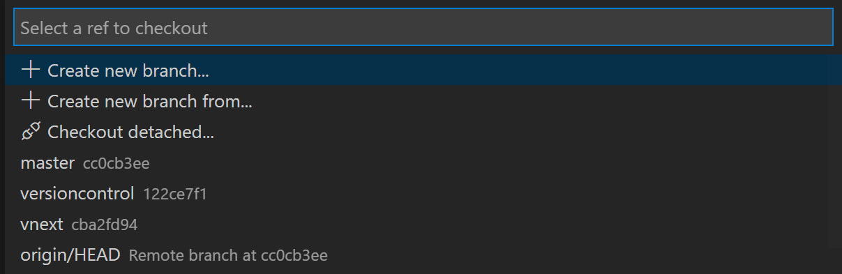 vscode-branch